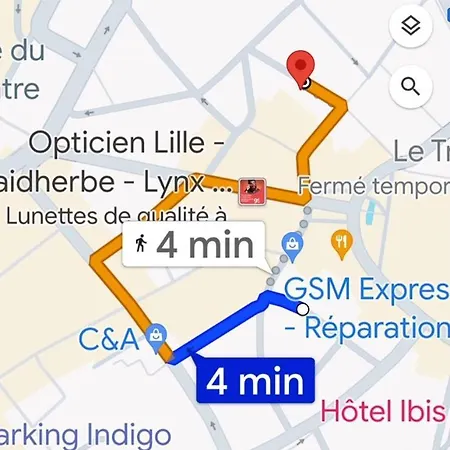 Hypercentre 4 Personnes 30 M2 *